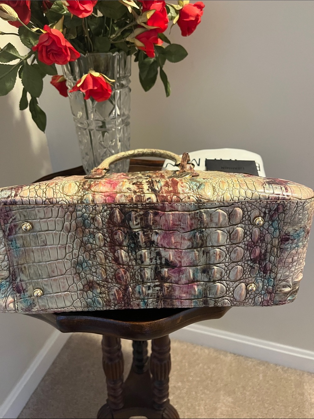Like new Brahmin small Irene Amethyst Melbourne - Picture 4 of 7